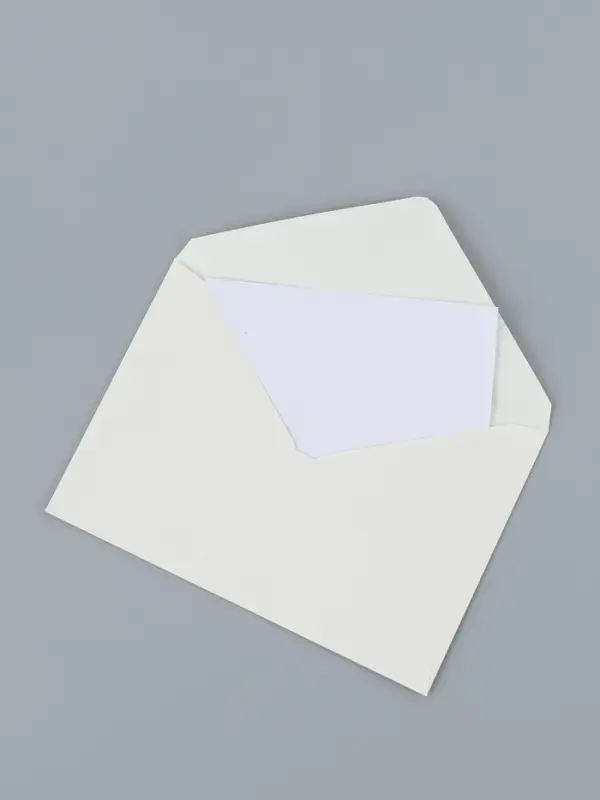 Конверты С6, 115&times;165 см, 10 штук, калька, без подсказа, без окна, без клея, 113 г/м&sup2;, слоновая кость