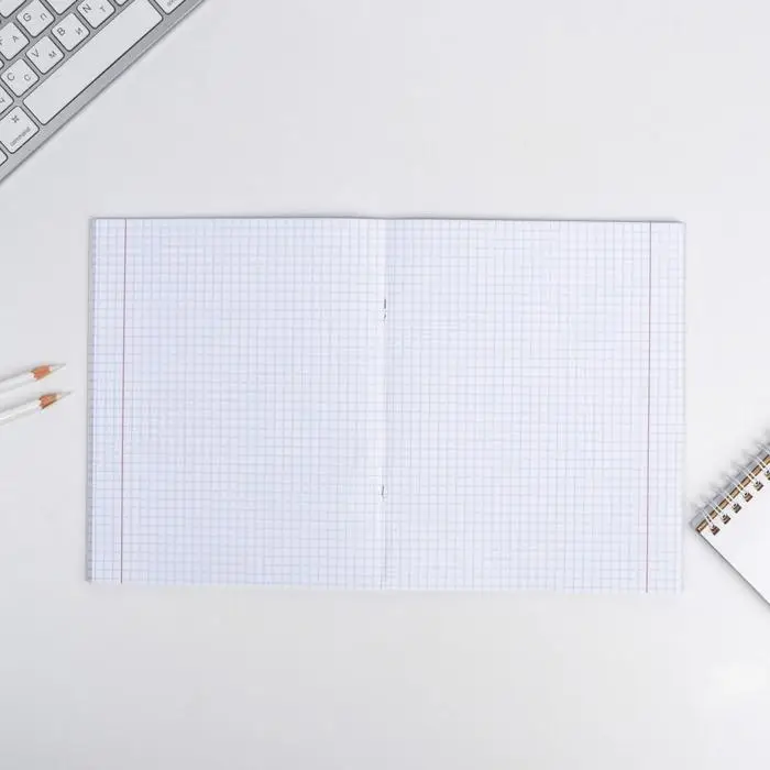 Тетрадь в клетку, предметная, 48 л.,на скрепке, А5 &laquo;ПЕРСОНАЖИ. Химия&raquo;