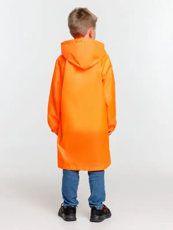 Дождевик детский Rainman Kids, оранжевый неон, 7-9 лет