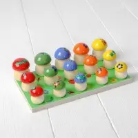 Счётный материал &laquo;Грибочки на полянке&raquo;, 15 шт.