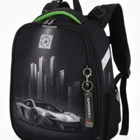 Рюкзак школьный для мальчика &laquo;Тачка&raquo;, Stavia, эргономичная спинка, 30&times;16&times;38 см, чёрный