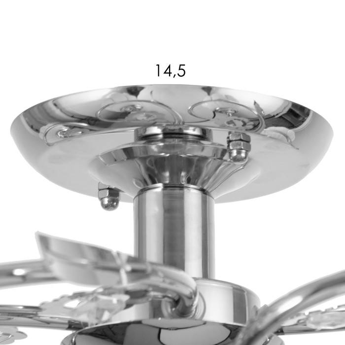 Люстра Люстра "Виола" 5х40Вт Е27 Хром МОДЕЛЬ: 2612379