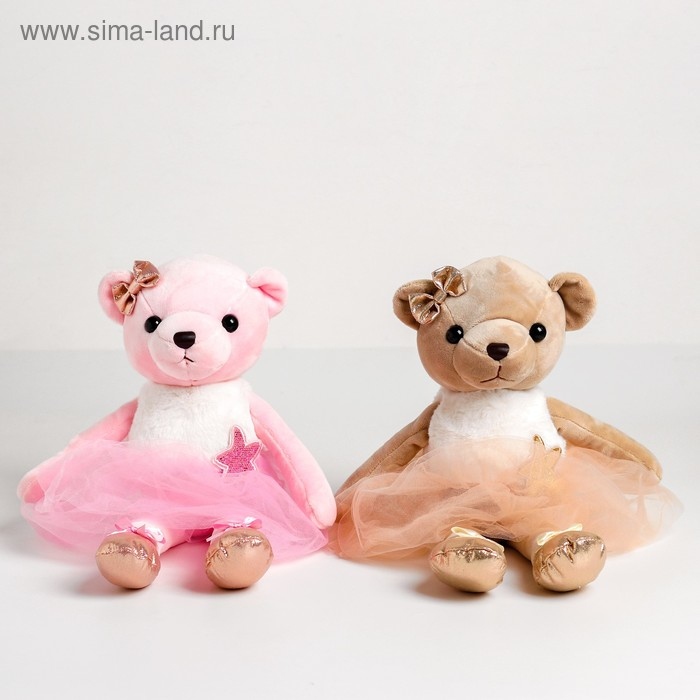 Мягкая игрушка «Мишка со звездой», цвета МИКС