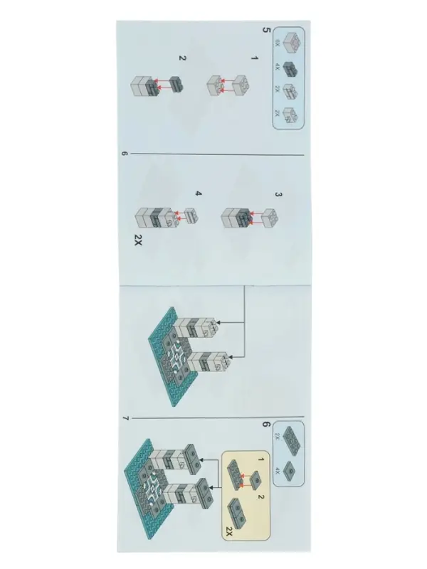 Конструктор блочный &laquo;Мой Мир. Оружейная палата&raquo; Brick, 203 детали