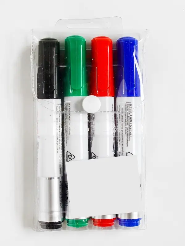 Набор маркеров на водной основе &laquo;Волшебство&raquo;, 4 шт., 2&times;8&times;14 см