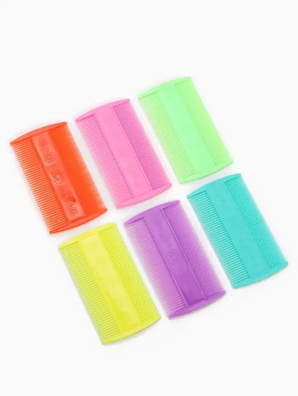 Расчёска двусторонняя, 9&times;5(&plusmn;1) см, МИКС