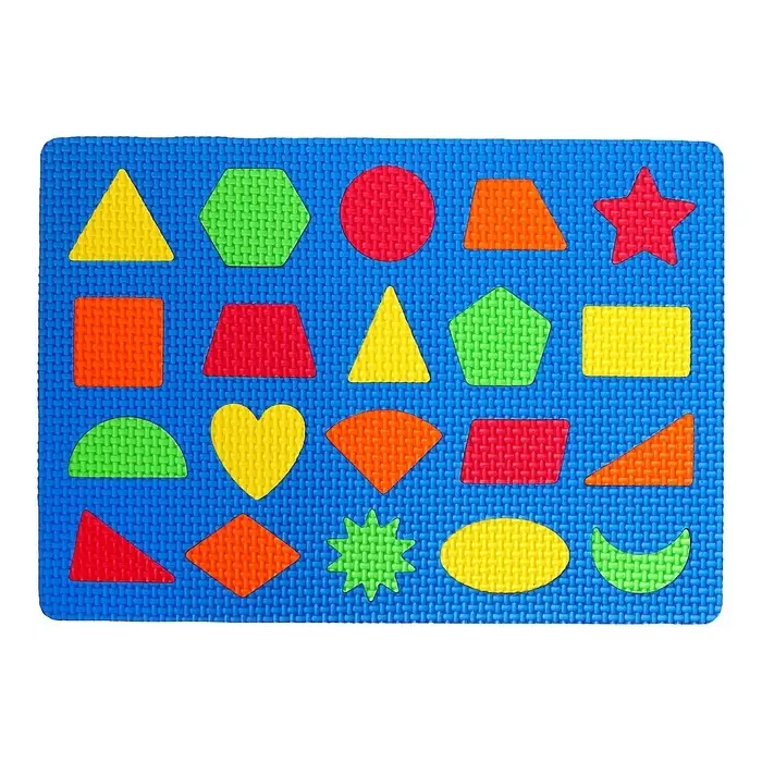 Коврик-пазл &laquo;Умные фигуры&raquo;, цвета МИКС