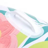 Круг для плавания &laquo;Тропики&raquo;, надувной, d=95 см, от 3 лет, с ручками, разноцветный