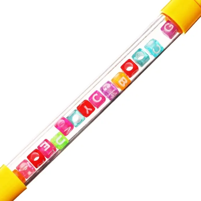 Ручка - прикол гелевая, с кубиками, «Утка», МИКС