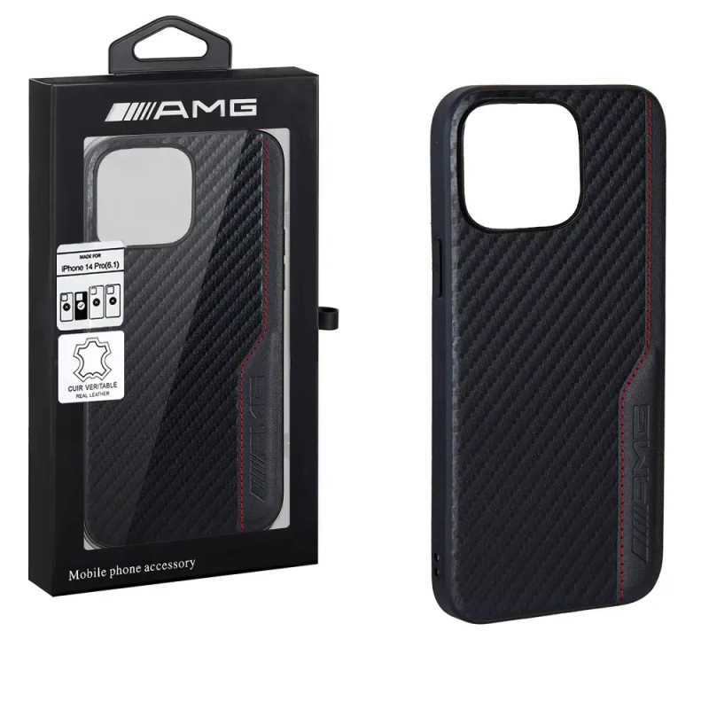 Чехол iPh 14 Pro AMG BLS Чехол iPh 14 Pro AMG BLS