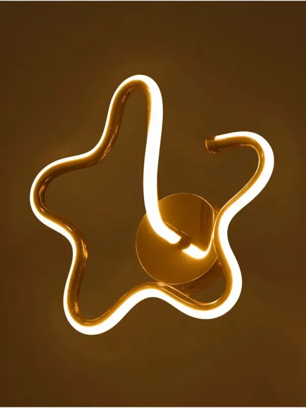 Бра настенное BayerLux Valentina, 14 Вт, LEd, 4000-6000К, золото, 25&times;25&times;13 см