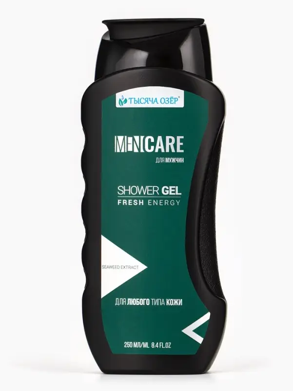 Подарочный набор мужской  Подарочный набор мужской "ТЫСЯЧА ОЗЕР": шампунь и гель для душа, по 250 мл