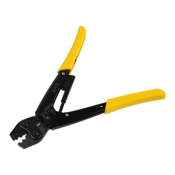 Пресс-клещи ТУНДРА, для опрессовки неизол. медных наконечников и гильз, 1.25 - 2.5 мм2 Пресс-клещи ТУНДРА, для опрессовки неизол. медных наконечников и гильз, 1.25 - 2.5 мм2