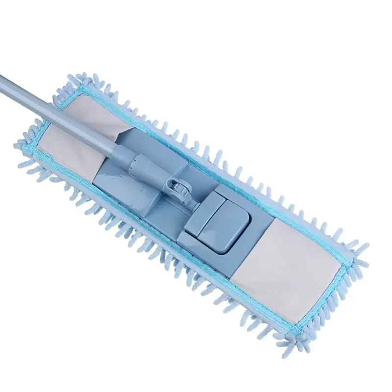 Швабра со смен.насадкой тм VETTA, ручка телескоп. 70-120см, окраш. металл, насадка микрофибра 70г/м2