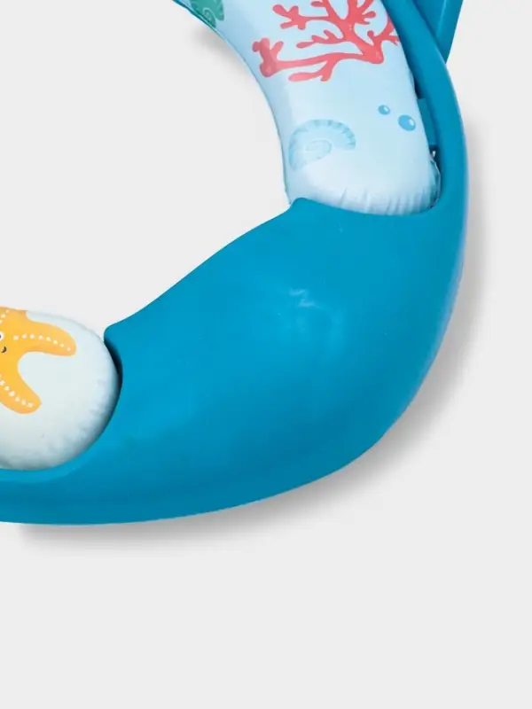 Сиденье для унитаза детское с ручками Сиденье для унитаза детское с ручками "Морской мир"