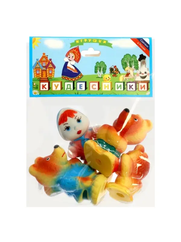 Набор резиновых игрушек &laquo;Три медведя&raquo;