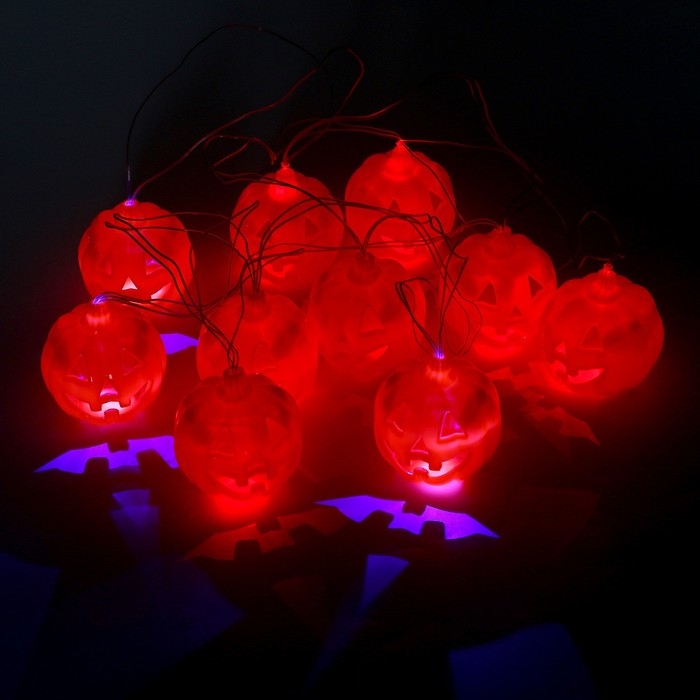 Гирлянда &laquo;Тыковка&raquo; световая, 2 метра