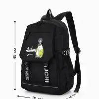 Рюкзак школьный для мальчика, 1 отделение, 5 карманов, 31&times;14&times;45 см, чёрный