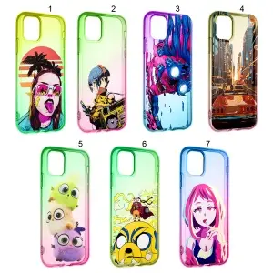 Чехол для iPhone 12 Pro Max Rainbow 2 с принтами в ассортименте
