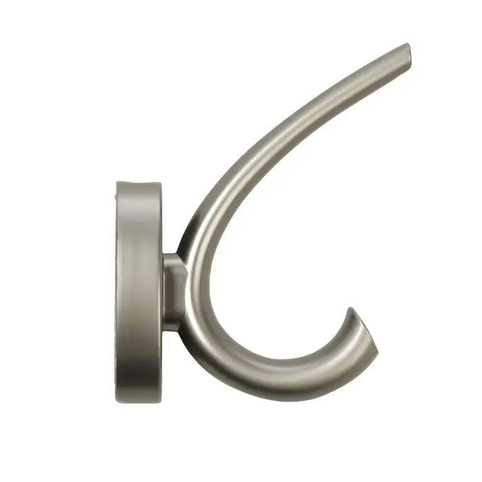 Крючок мебельный CAPPIO USUAL, двухрожковый, цвет графит