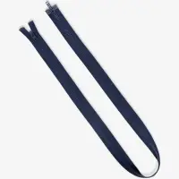 Молния &laquo;Трактор&raquo;, №8, разъёмная, 2 замка, замки автомат, 120 см, тёмно-синяя