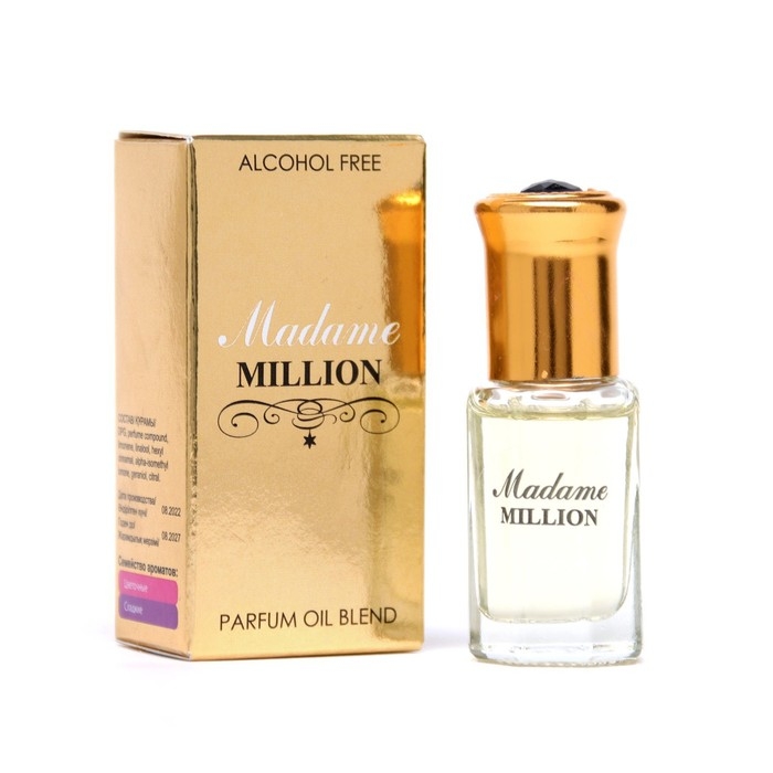 Масляные духи женские Madame Million, 6 мл Масляные духи женские Madame Million, 6 мл