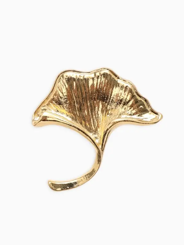 Брошь  Брошь "Цветок каллы", цвет золото