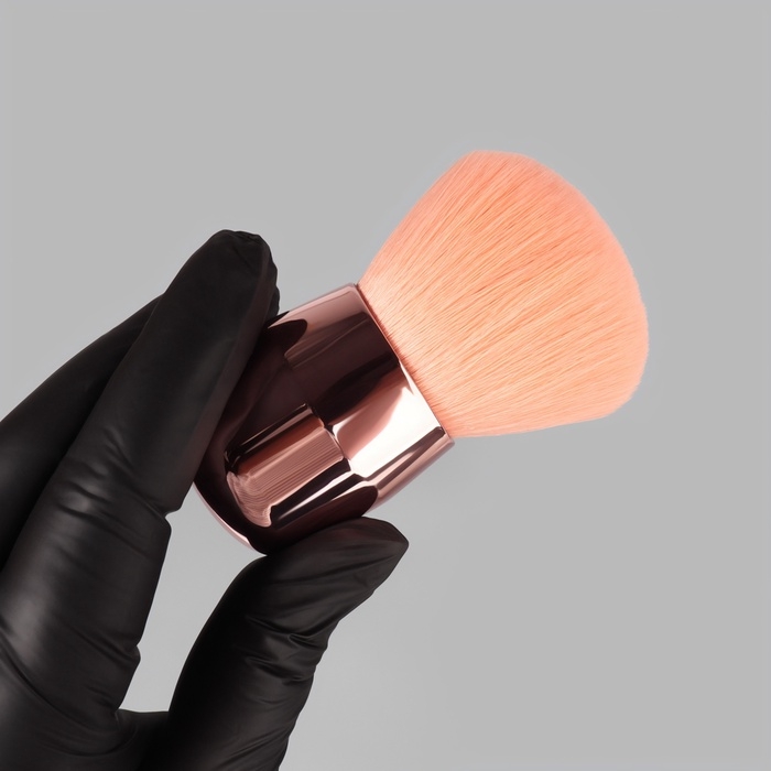 Кисть для смахивания опила, d=4×8,5 см, розовая Кисть для смахивания опила, d=4×8,5 см, розовая