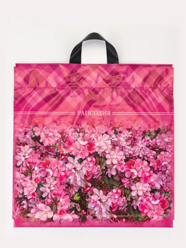 Пакет &laquo;Рапсодия&raquo;, полиэтиленовый с петлевой ручкой, 42&times;45 см, 45 мкм