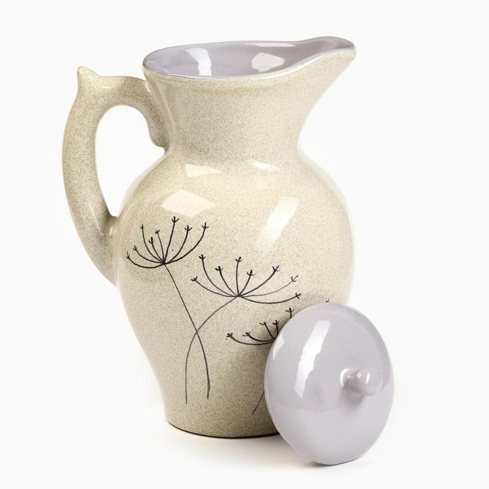 Кувшин Кувшин "Дачный" 1,4л / 22,5х13,5см, сумерки