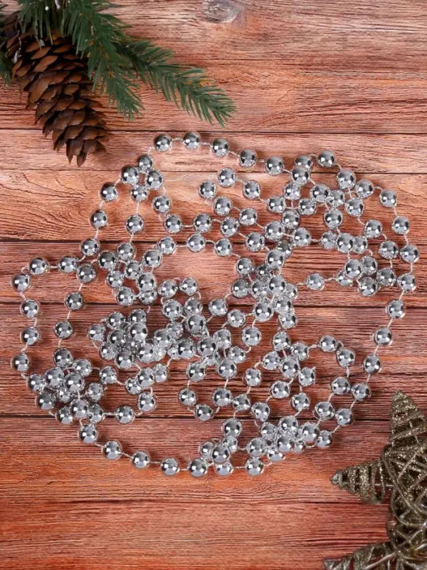 Бусы на ёлку &laquo;Шары&raquo;, длина 2.7 м, d=12 мм, МИКС