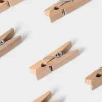 Прищепки для белья Доляна &laquo;Мини&raquo;, деревянные, 3.5&times;0.7&times;1 см, см, 30 шт.