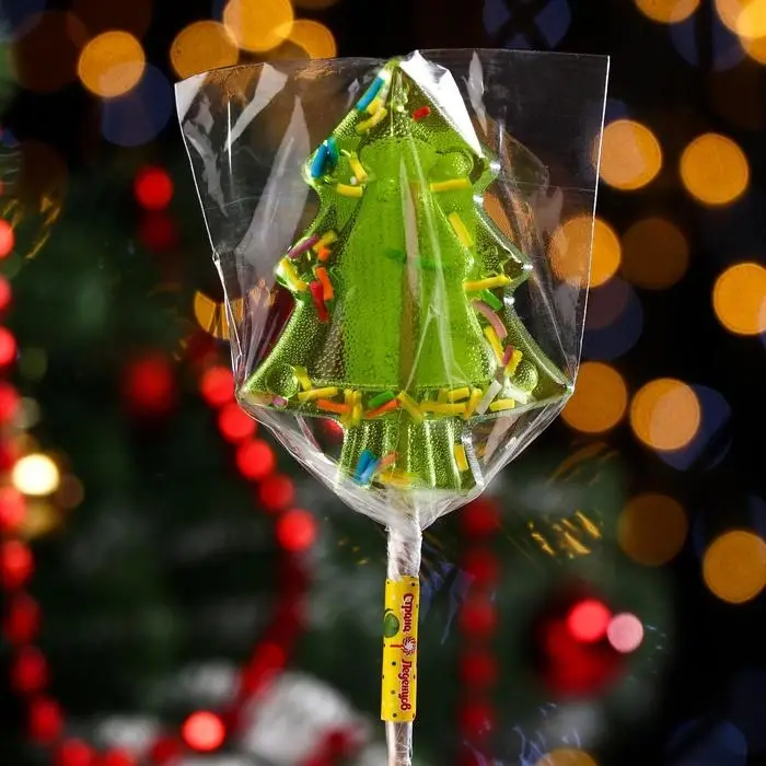 Карамель на палочке Карамель на палочке "Сказка", зёленая, 30 г