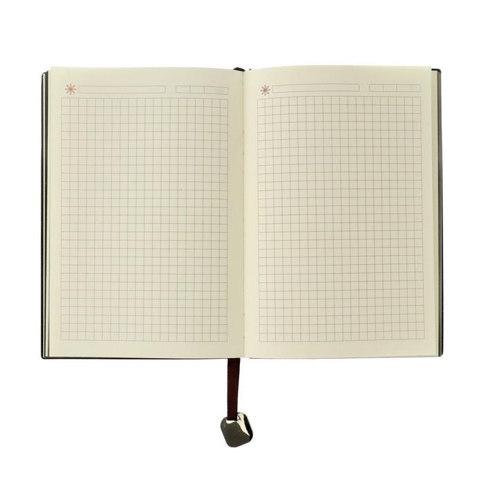 Ежедневник недатированный А6, 116 листов в клетку, тонированный срез, обложка ЛАЙТ, МИКС Ежедневник недатированный А6, 116 листов в клетку, тонированный срез, обложка ЛАЙТ, МИКС