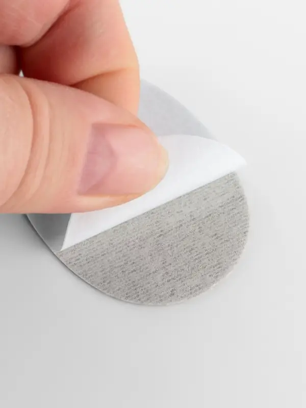 Заплатки для обуви, 6 шт., с клеевым слоем, кожзам, серые