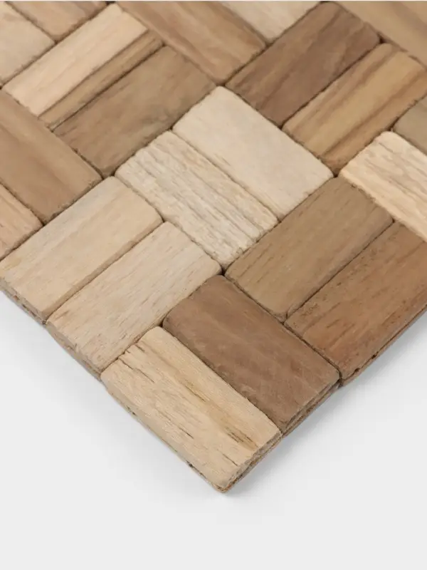 Коврик из тикового дерева, 30&times;20&times;0.7 см