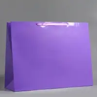 Пакет ламинированный горизонтальный "Пурпурный", XXL  61 х 46 х 20 см