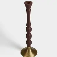 Подсвечник на 1 свечу &laquo;Шоколад&raquo;, 10.5&times;10.5&times;34.5 см