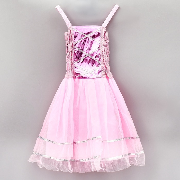 Карнавальный костюм  Карнавальный костюм "Красивая принцесса" рост 104-134 см, платье, накидка, ободок