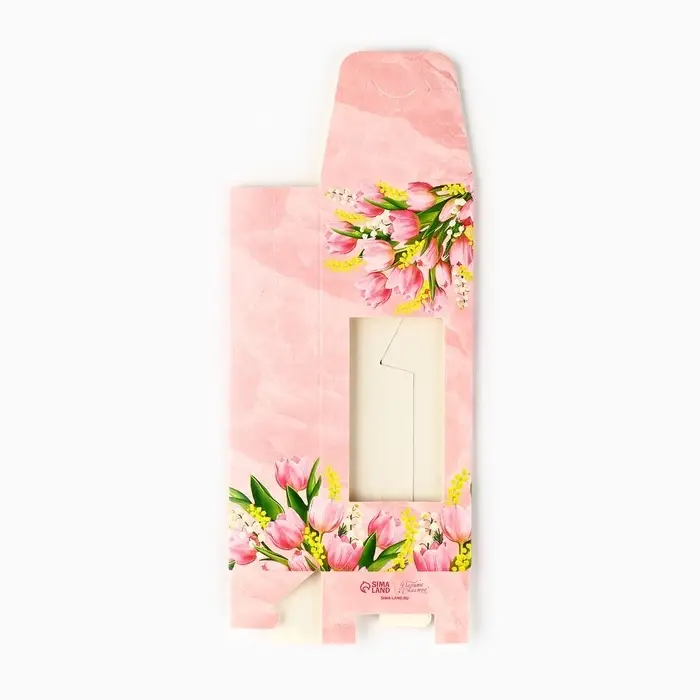 Коробка складная «8 Марта», 14 х 5.5 х 3.5 см Коробка складная «8 Марта», 14 х 5.5 х 3.5 см