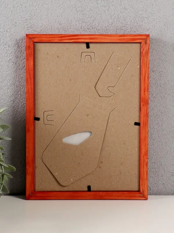 Фоторамка дерево 15х21 см, махагон №1 (пластиковый экран) Фоторамка дерево 15х21 см, махагон №1 (пластиковый экран)