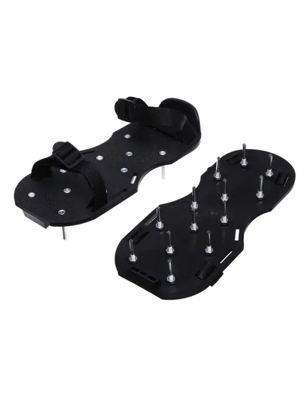 Сандалии - аэратор для газона, пластиковые с шипами, набор 2 шт., Greengo