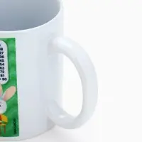 Кружка чайная керамическая &laquo;Таблица умножения&raquo;, 320 мл