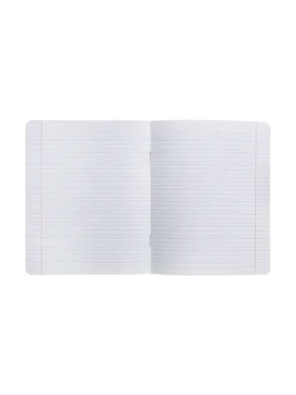 Тетрадь 12л в 2лин с част наклон+доп горизонт Тетрадь 12л в 2лин с част наклон+доп горизонт "Пастель. Салатовая", скоба, скругл углы