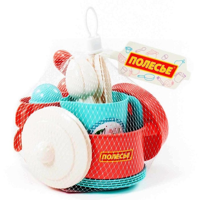 Набор детской посуды «Настенька», на 4 персоны, 28 элементов Набор детской посуды «Настенька», на 4 персоны, 28 элементов