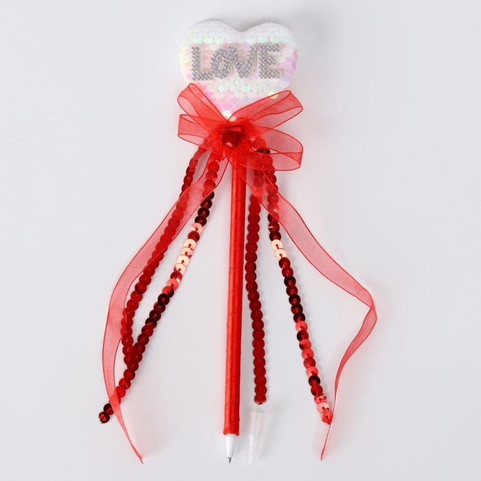 Ручка «Сердце», цвета МИКС Ручка «Сердце», цвета МИКС