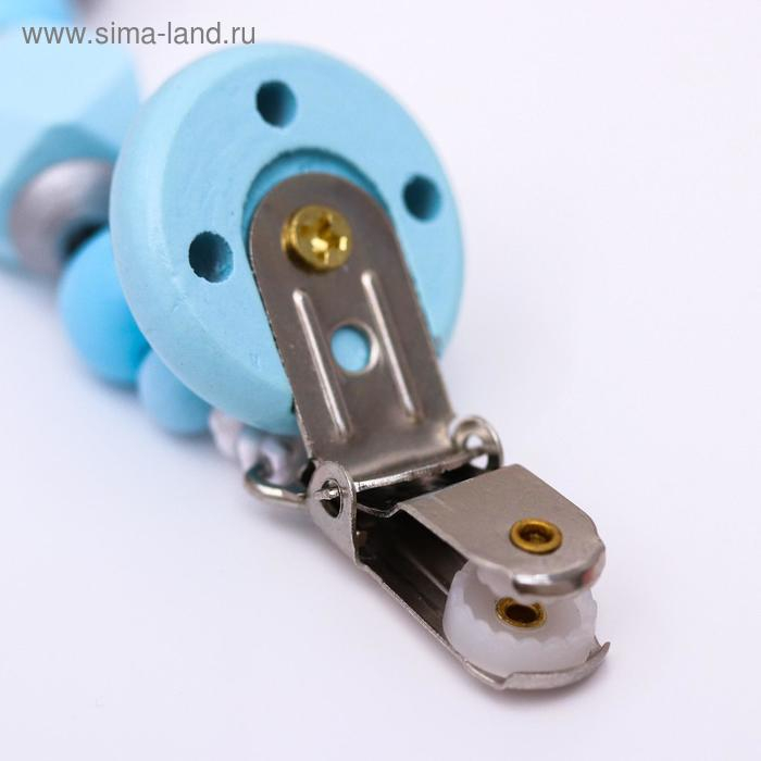 Подарочный набор: держатель для соски-пустышки и грызунок-прорезыватель «Малыш» Подарочный набор: держатель для соски-пустышки и грызунок-прорезыватель «Малыш»