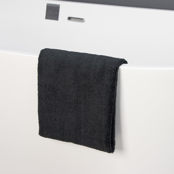 Тряпка для пола Raccoon, 220 г/м², 60×80 см, микрофибра, ультразвуковая обработка края, 2 шт, цвет черный Тряпка для пола Raccoon, 220 г/м², 60×80 см, микрофибра, ультразвуковая обработка края, 2 шт, цвет черный