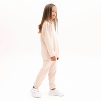 Костюм детский (худи, брюки) Casual Collection KIDS цвет бежевый, рост 122