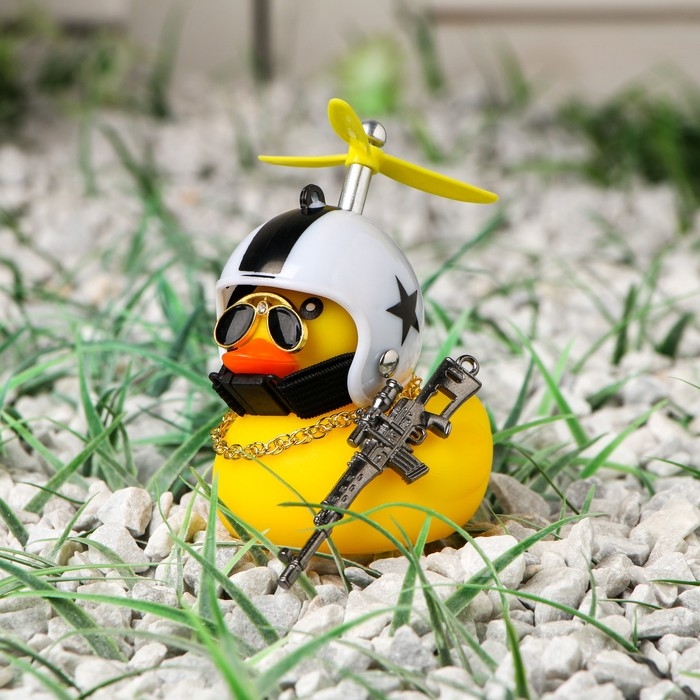 Утка с пропеллером желтая, звезда Утка с пропеллером желтая, звезда